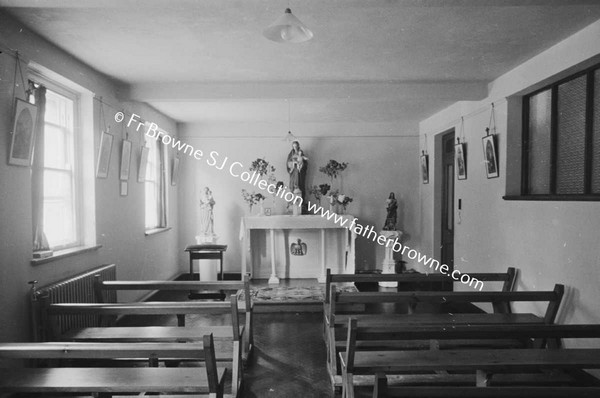 REPARATION CONVENT CHAPEL THROUGH GRILLE FROM PUBLIC PART